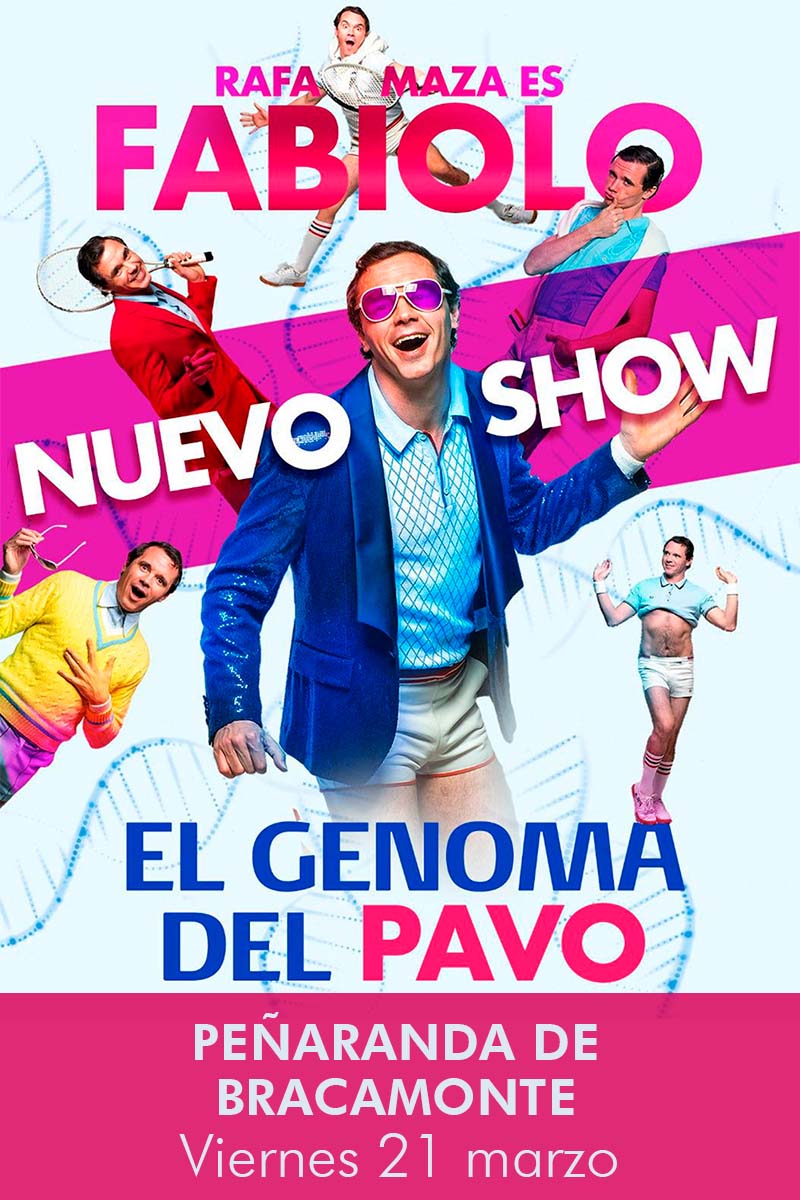 Rafa Maza Zamora Cartel El Genoma del Pavo