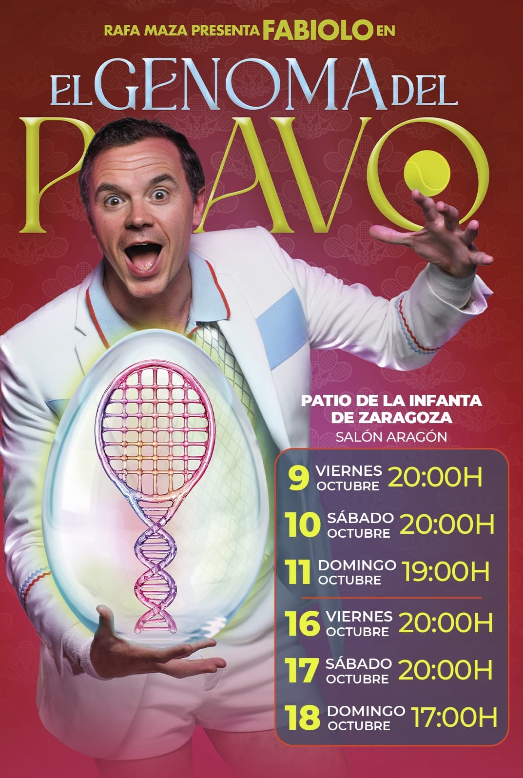 genoma del pavo 2026 zaragoza EL GENOMA DEL PAVO-cartel 26